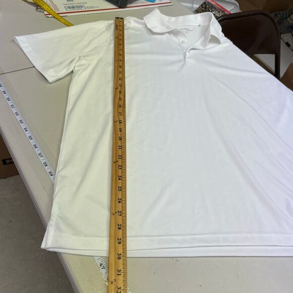 Walter Hagen Essentials White Polo Shirt Men's size XXL - Picture 10 of 11
